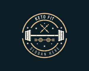 Gym Athletic Fitness logo design