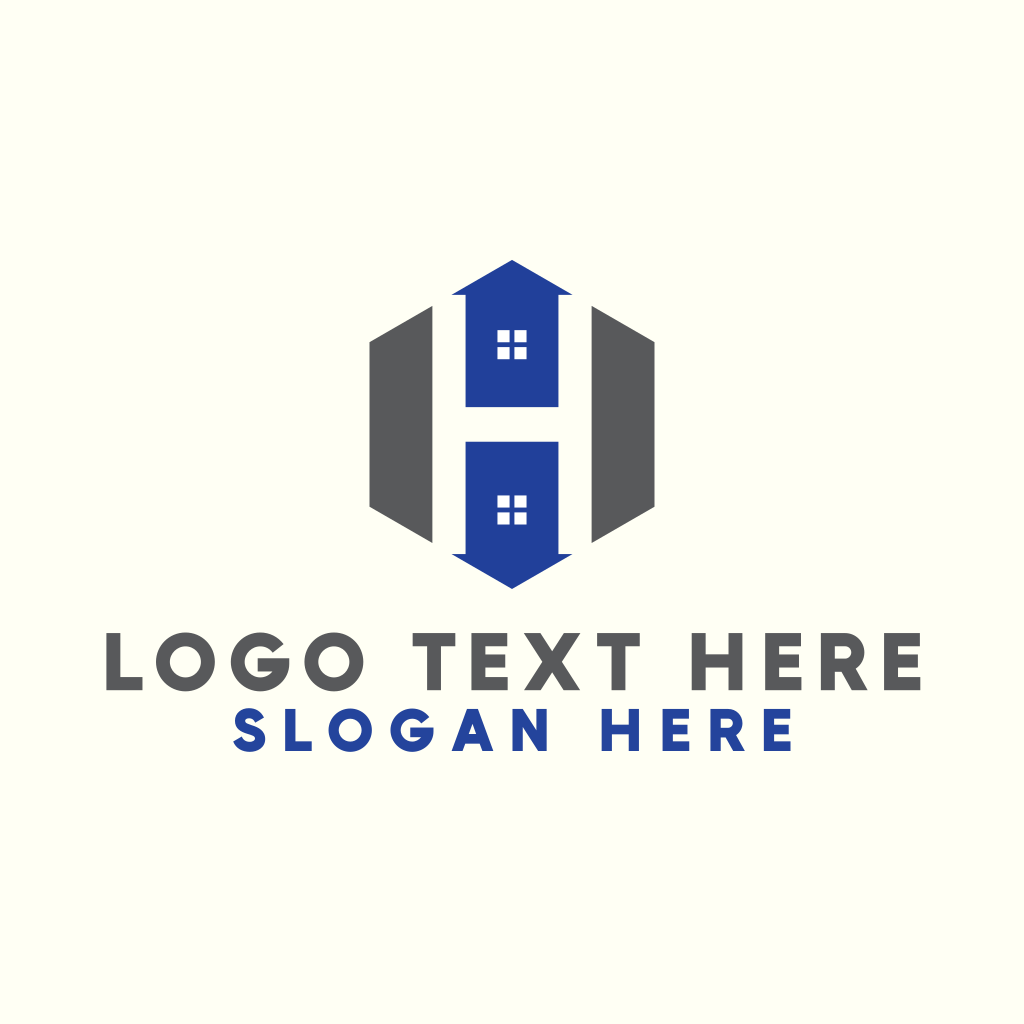 hexagon-arrow-house-letter-h-logo-brandcrowd-logo-maker