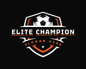 Champion - Sport Soccer Shield logo design