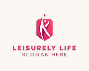 People Leadership Life Coach logo design