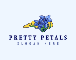 North Carolina Flower logo design