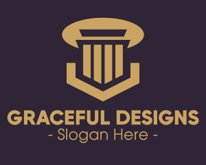 Elegant - Elegant Pillar Concrete logo design