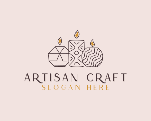 Artisanal Decor Candles logo design