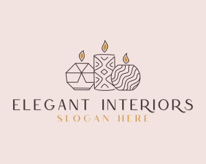 Artisanal Decor Candles logo design