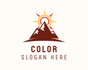 Sunset Mountain Hiking  Logo