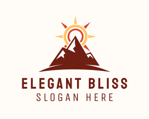 Sunset Mountain Hiking  Logo