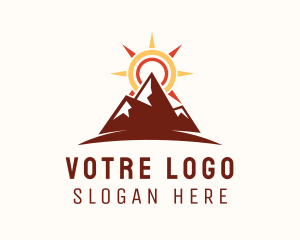Sunset Mountain Hiking  Logo