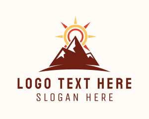 Sunset Mountain Hiking  Logo