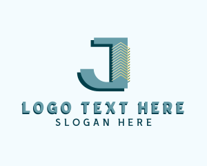 Contractor - Property Architect Letter J logo design