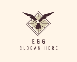 Aviation Eagle Bird Logo