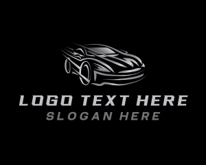 Electric Vehicle - Car Racing Automobile logo design