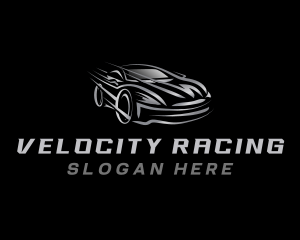 Car Racing Automobile logo design