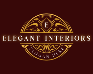 Elegant Ornamental Boutique logo design