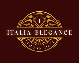 Elegant Ornamental Boutique logo design