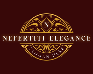 Elegant Ornamental Boutique logo design