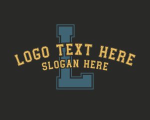 University - Sports University Varsity logo design