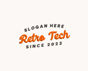 Retro Casual Company logo design