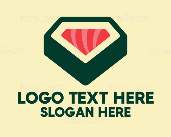 Sushi Roll Restaurant Logo