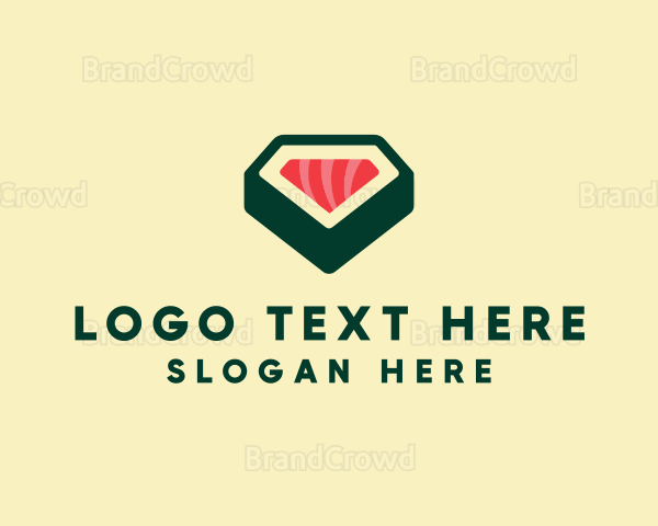 Sushi Roll Restaurant Logo