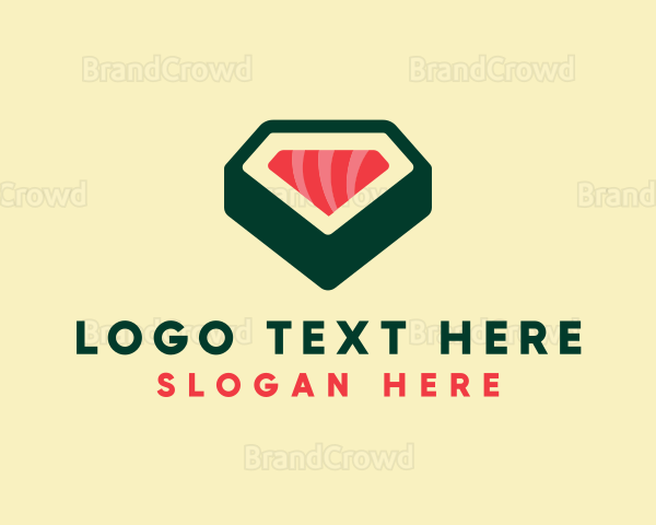 Sushi Roll Diamond Logo