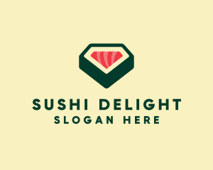 Sushi - Sushi Roll Restaurant logo design