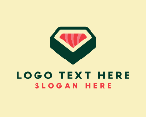 Sushi Roll Restaurant  logo design