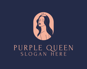 Beauty Queen Hair Salon logo design