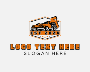 Trucking - Dump Truck Trucking logo design