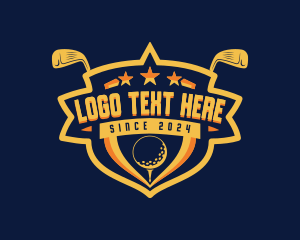 League - Golf Sports League logo design