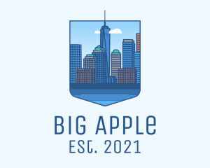 New York City Metropolis logo design
