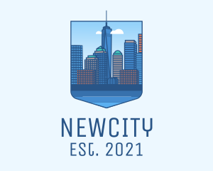 New York City Metropolis logo design