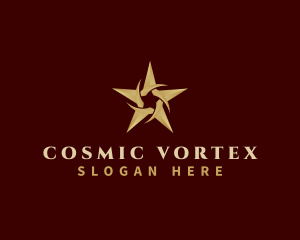 Vortex Luxury Star logo design