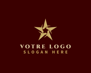 Cosmetic - Vortex Luxury Star logo design