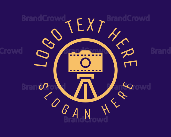 Photography Film Camera Logo
