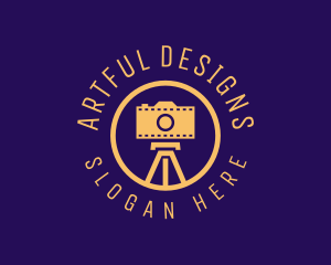 Photography Film Camera logo design