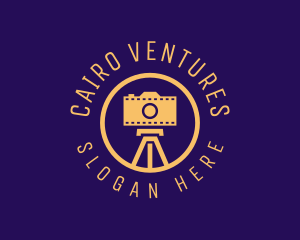 Photography Film Camera logo design