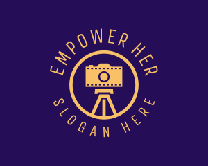 Photography Film Camera logo design