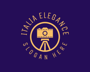 Photography Film Camera logo design