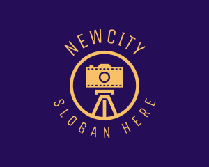 Photography Film Camera logo design