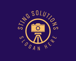 Photography Film Camera logo design