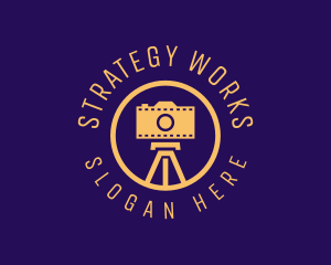 Photography Film Camera logo design