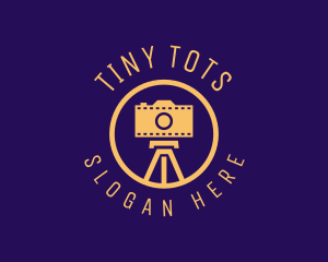 Photography Film Camera logo design