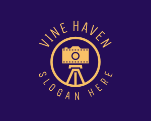 Photography Film Camera logo design