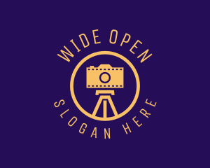 Photography Film Camera logo design