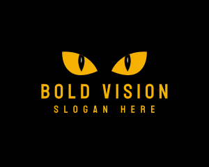 Security Cat Eye logo design