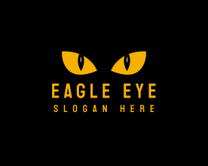 Security Cat Eye logo design