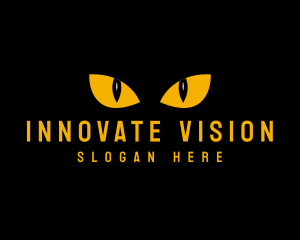 Security Cat Eye logo design