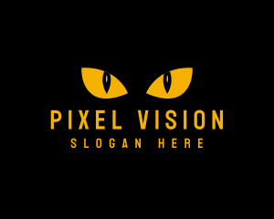 Security Cat Eye logo design