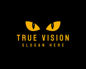 Security Cat Eye logo design