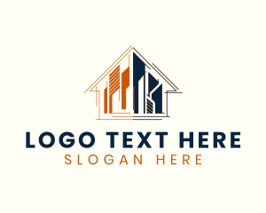 Residential - Residential Property Architecture logo design
